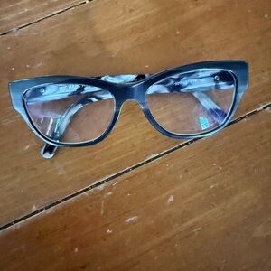 Michael Kors Navy Blue Cat Eye Glasses prescription